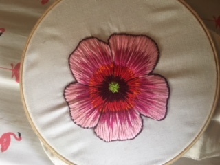 Tropical Flower Design - student project
