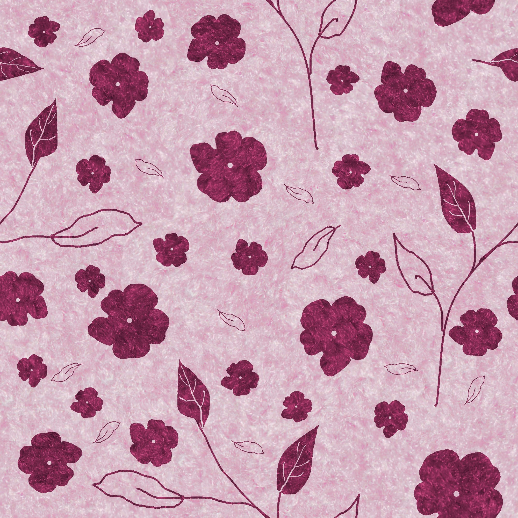 Ditsy Pattern - student project