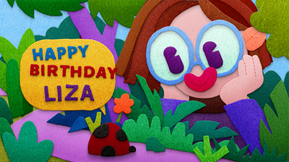 Animated Greeting Card - student project