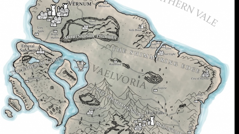 Labelled Map