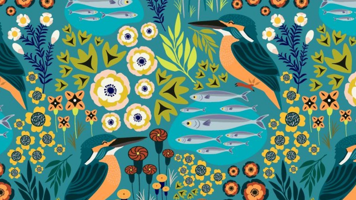 Smirking Kingfisher - student project
