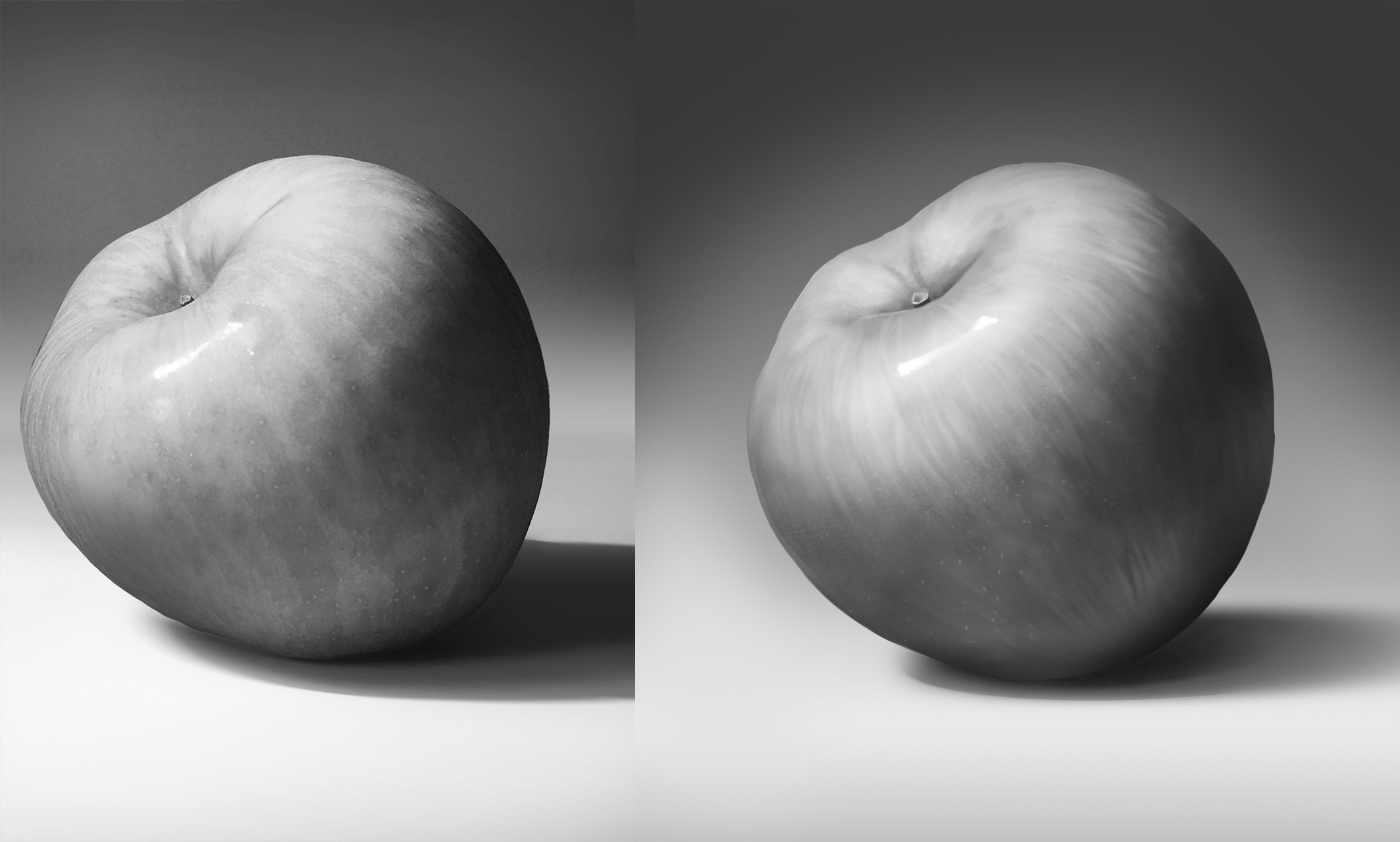 Art Fundamentals Apple Study - student project