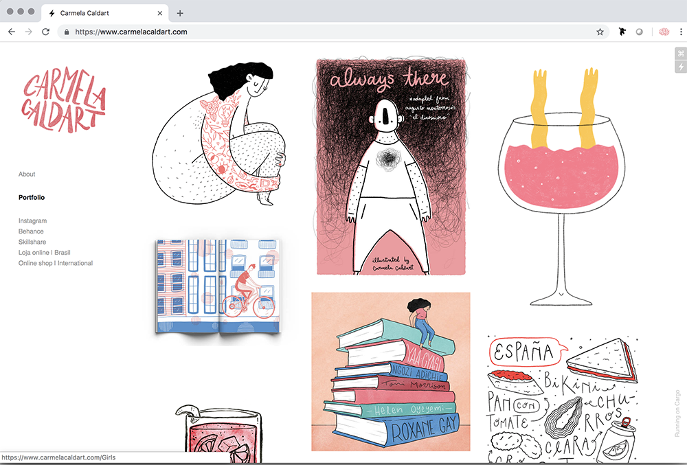 Carmela Caldart - Illustration - student project