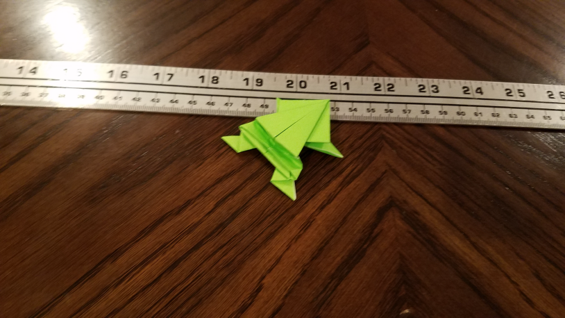 This Frog Can Jump Far! - student project