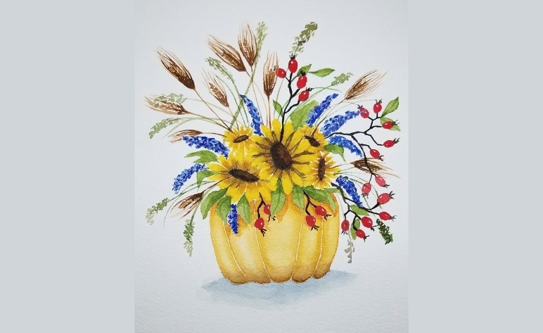 Pumpkin Bouquet - student project