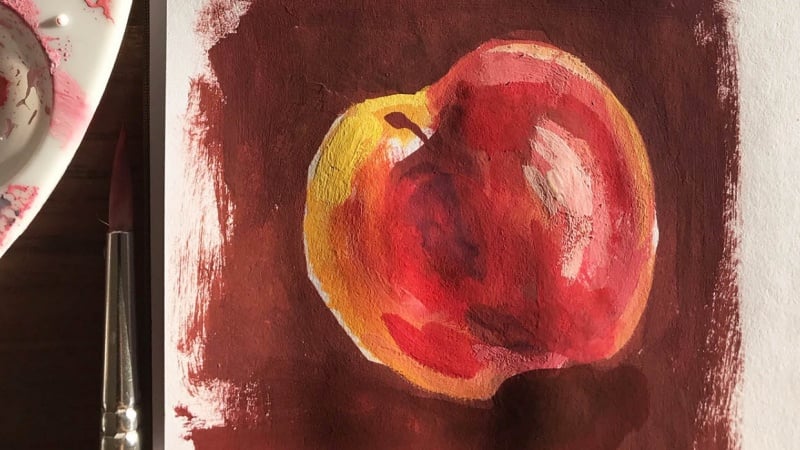 Windfall apple