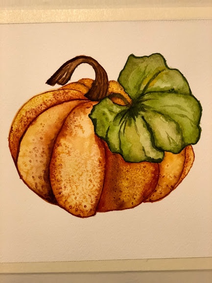 Tucker Class Pumpkin - student project