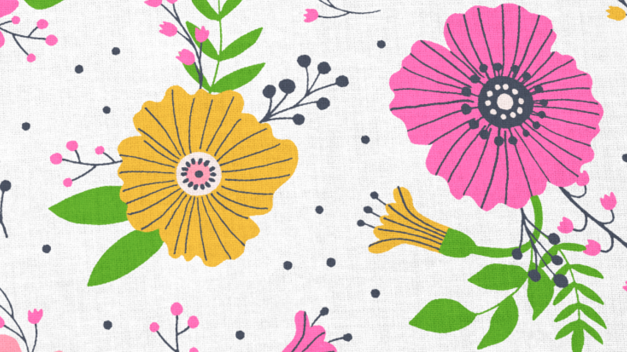 Floral experiments - student project