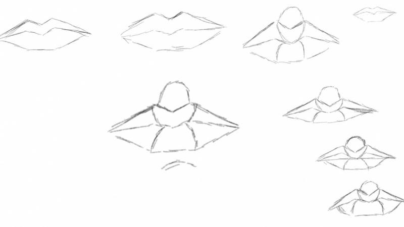 Attempting to do Lips and Mouth