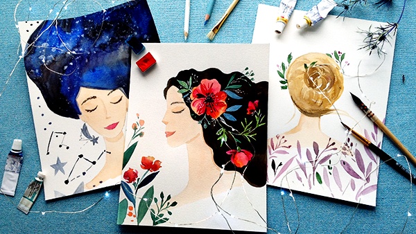 Whimsical Portraits {Sample Project}