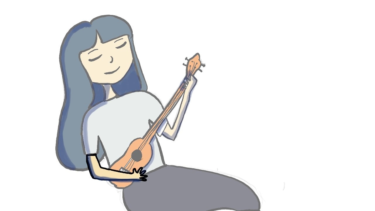 Ukelele Animation 2D - student project