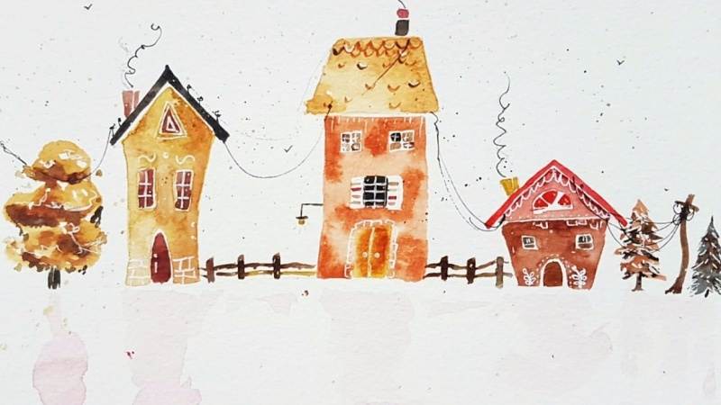 Gingerbread houses