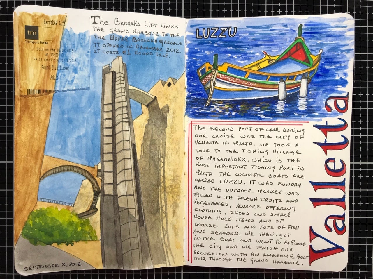 Valleta, Malta - student project
