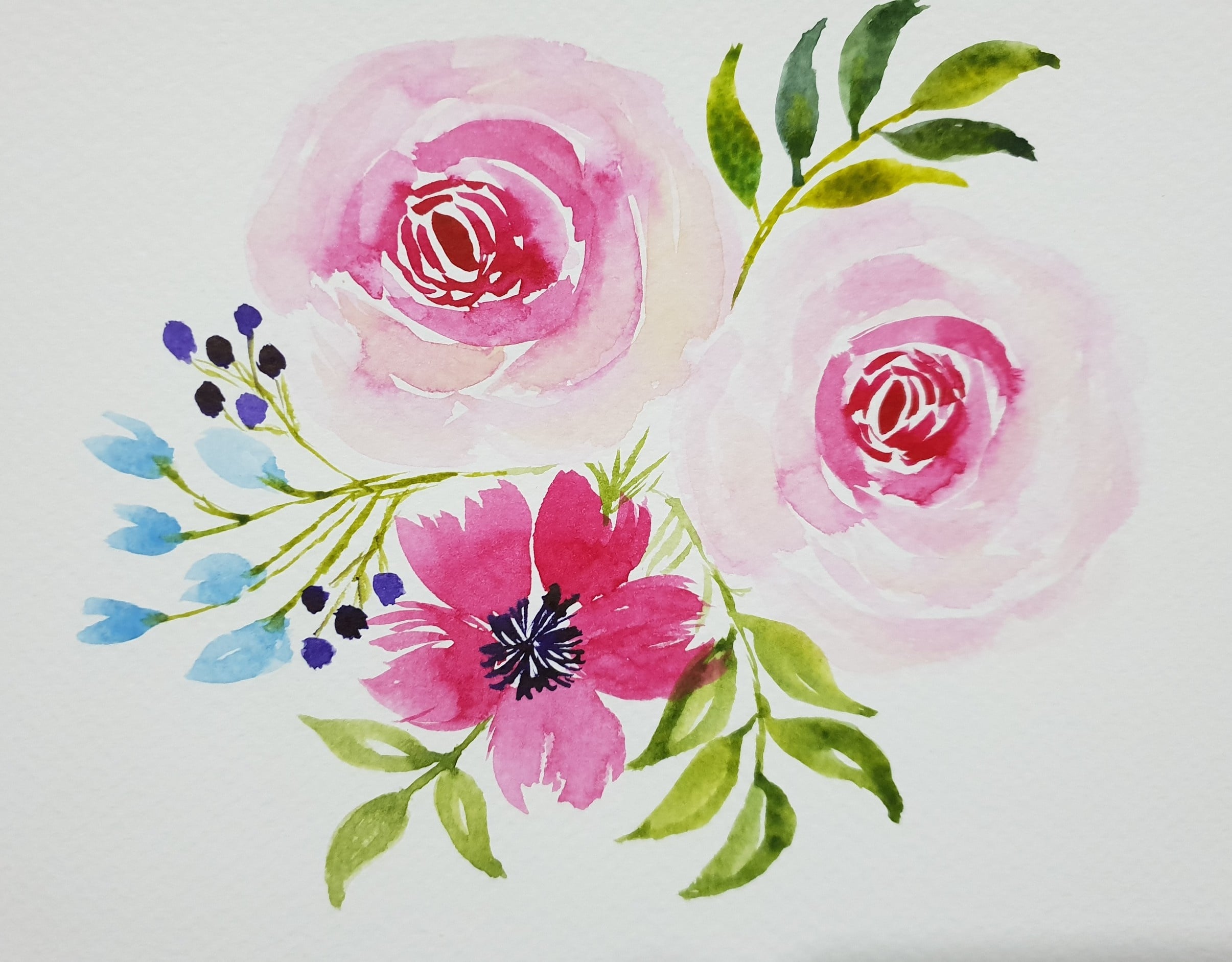 Floral bouquet - student project