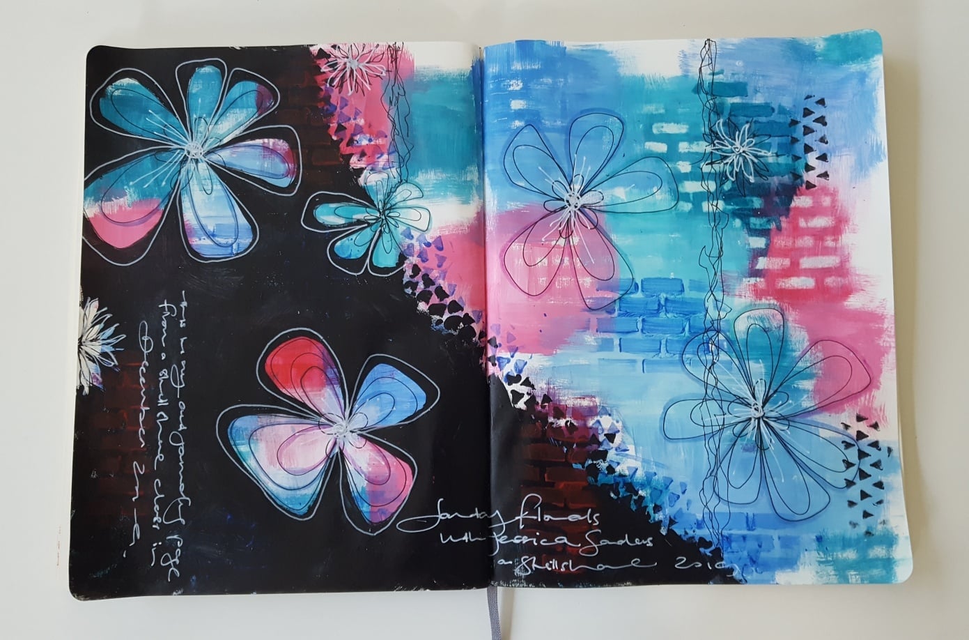 My Fantasy Florals Project - student project