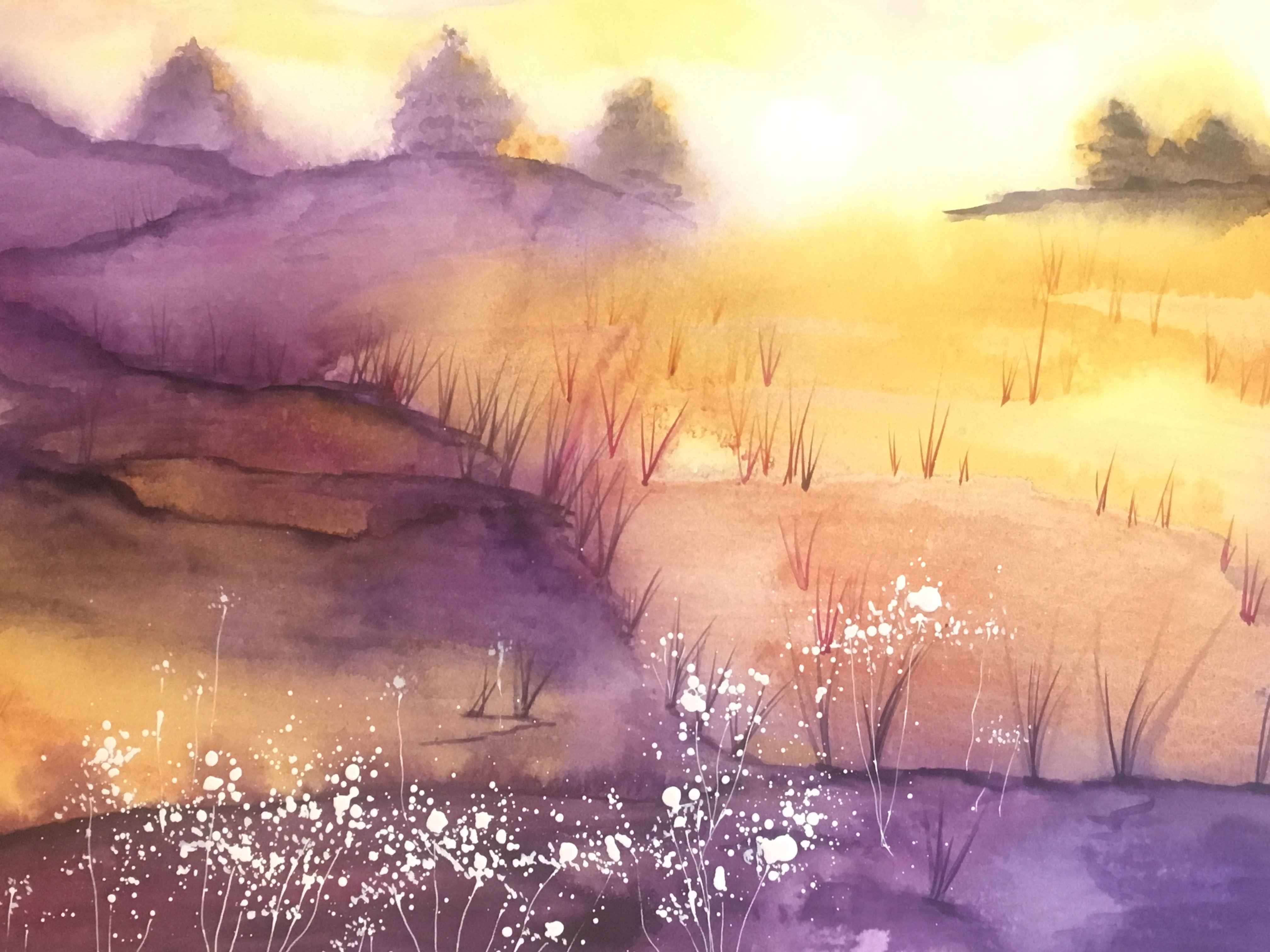 Abstract Landscape - student project