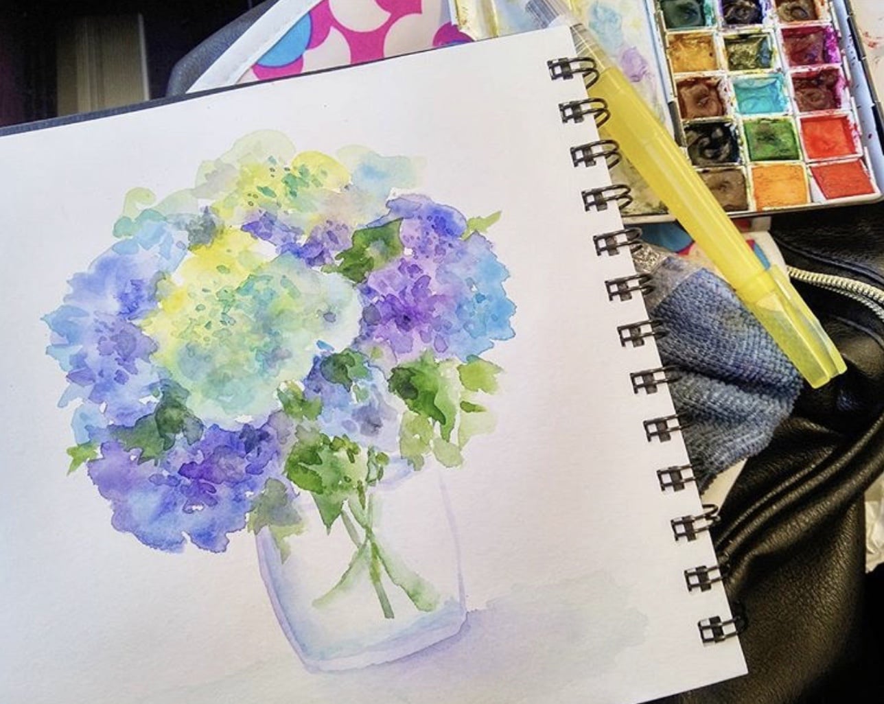 Hydrangea - student project