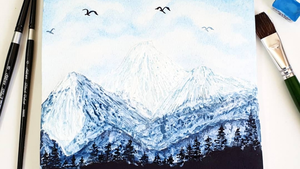 Snowy Mountains - student project