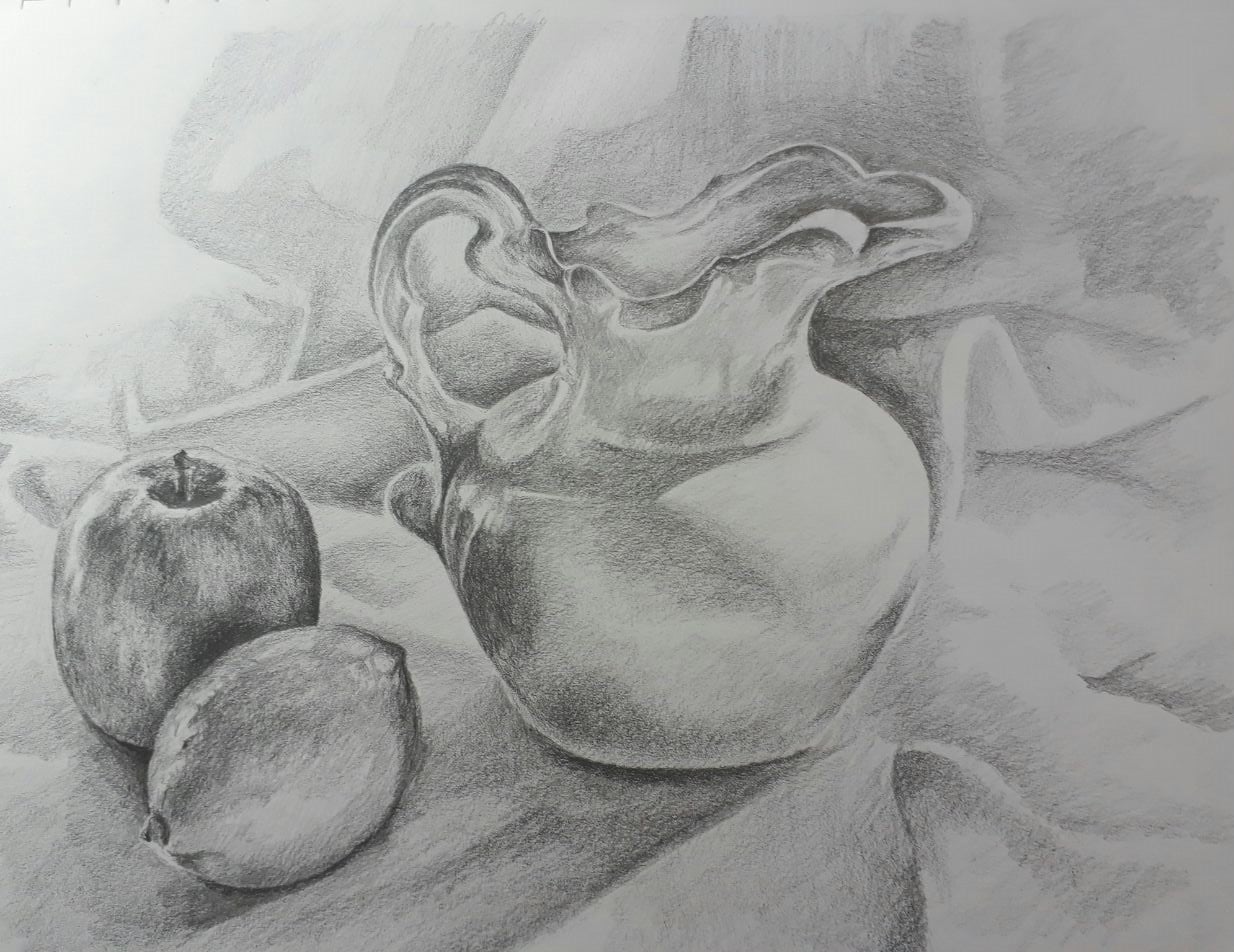 Still life Pitcher - student project