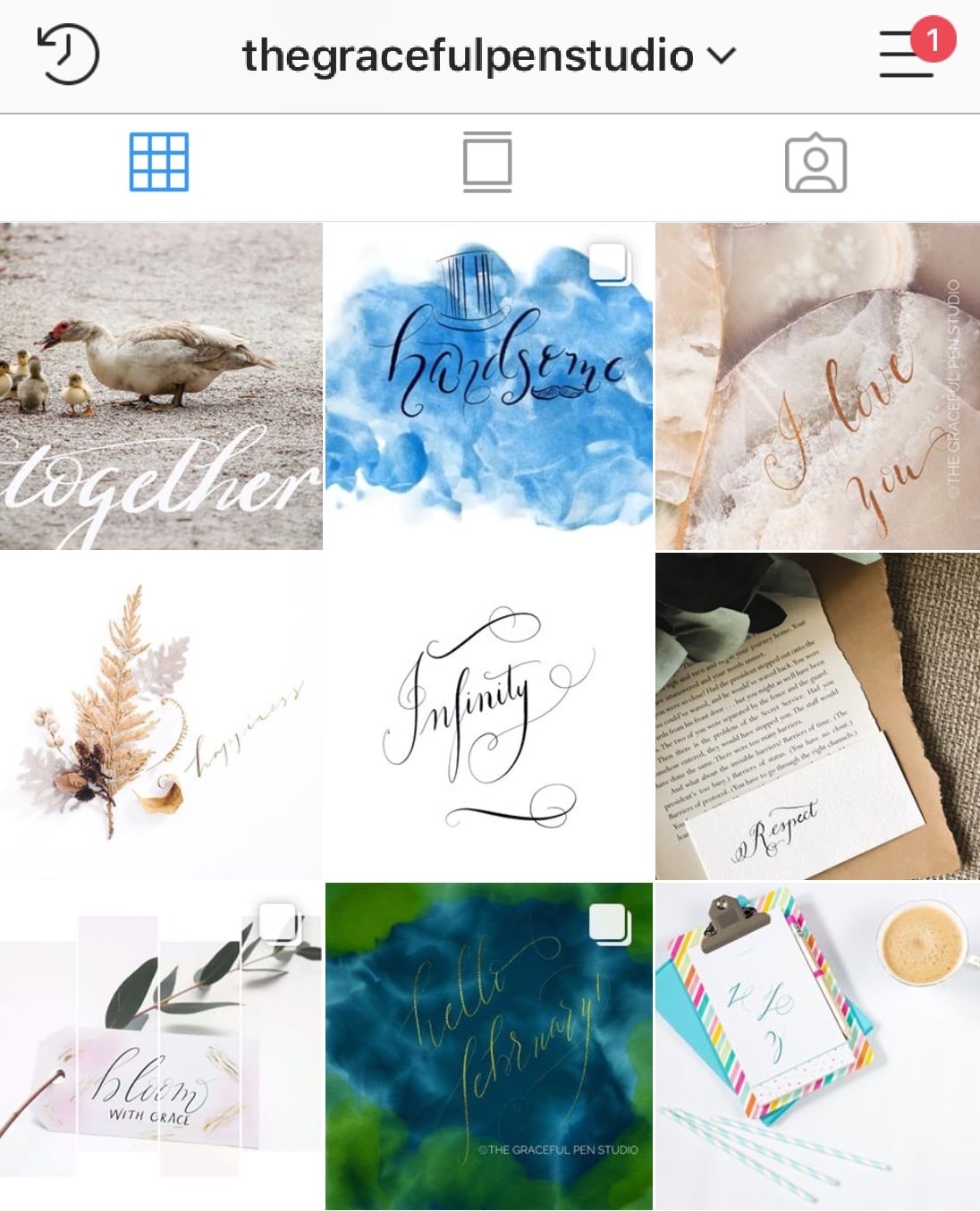 My business IG - student project