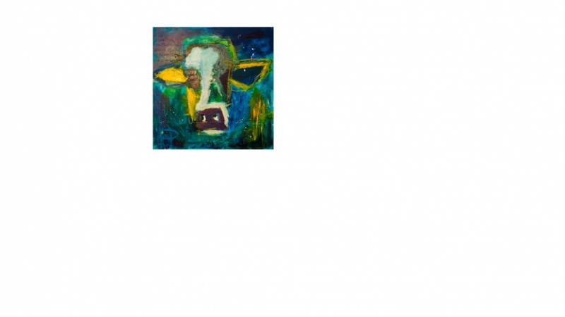 Abstract cow
