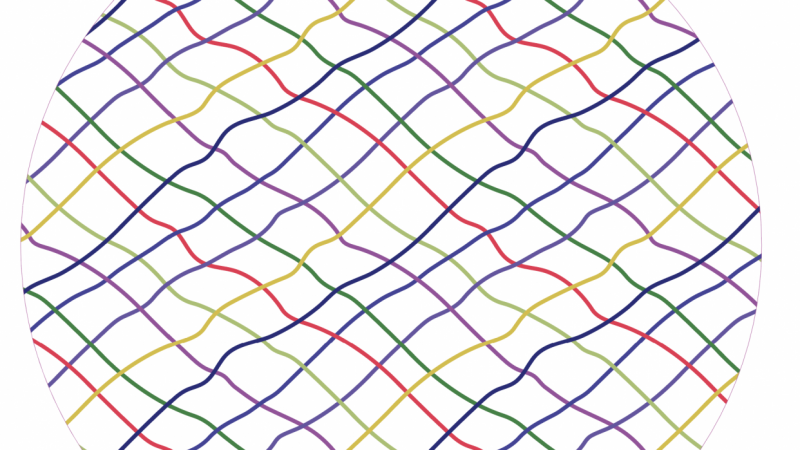 CRISS CROSS LINES.