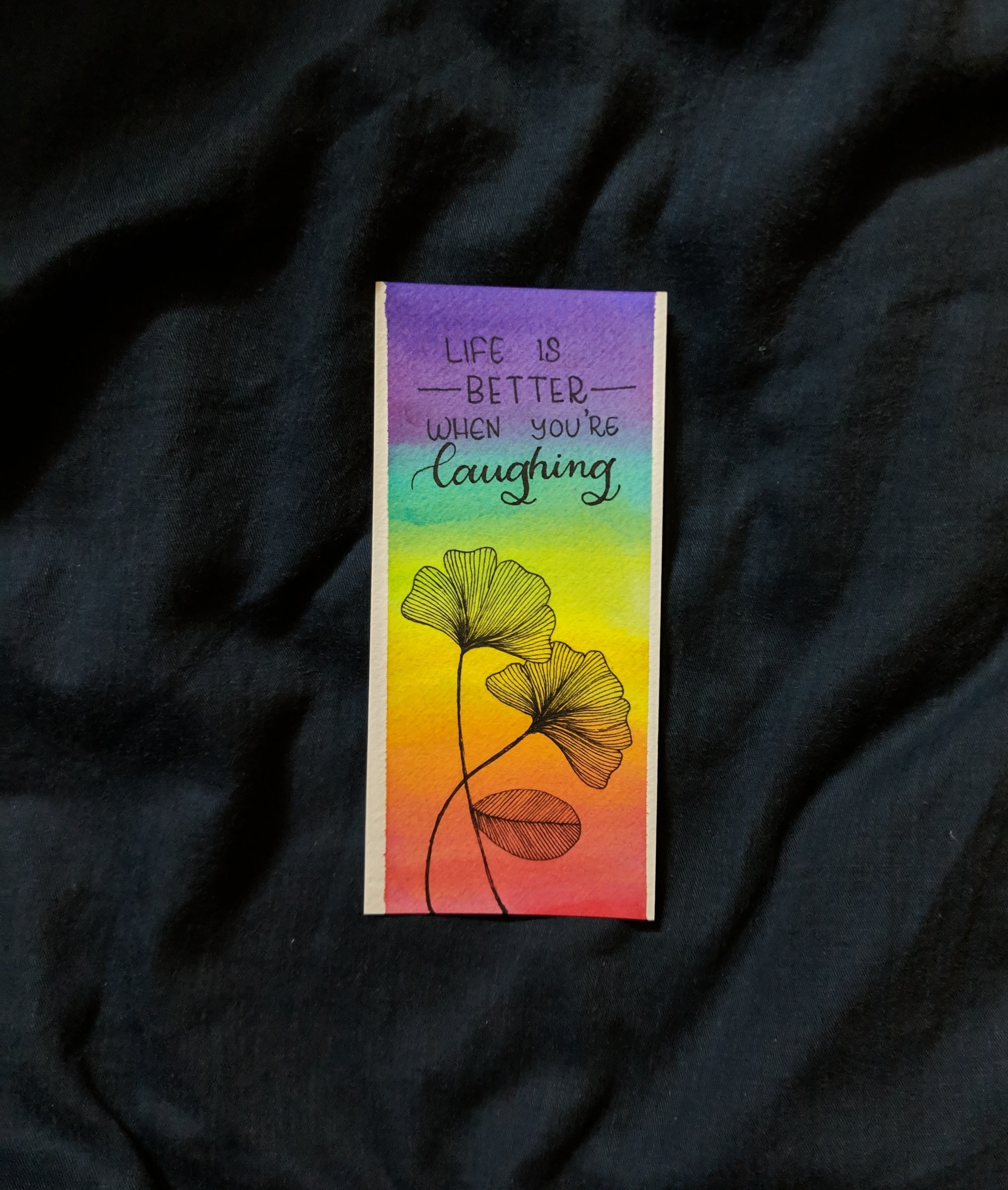 Life is better when you're laughing - student project