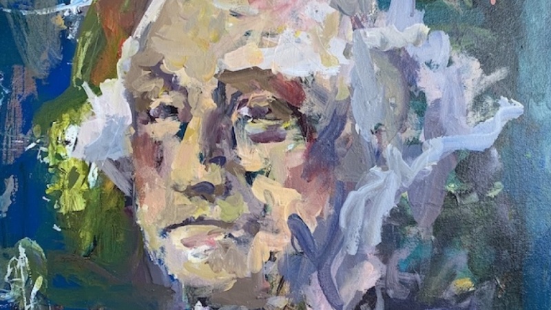 Sketching People In Action With Acrylics, Charcoal And