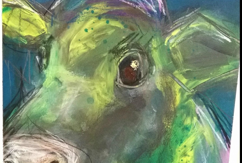 Not very abstract Abstract Cow