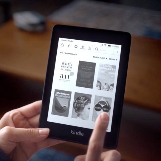 Completing the Mad Lib Elevator Pitch for Amazon's Kindle - student project