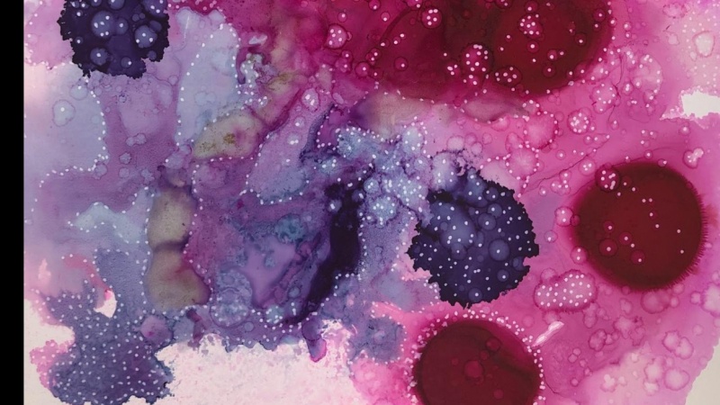 Easy Alcohol Ink Art