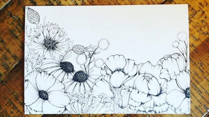 Floral field