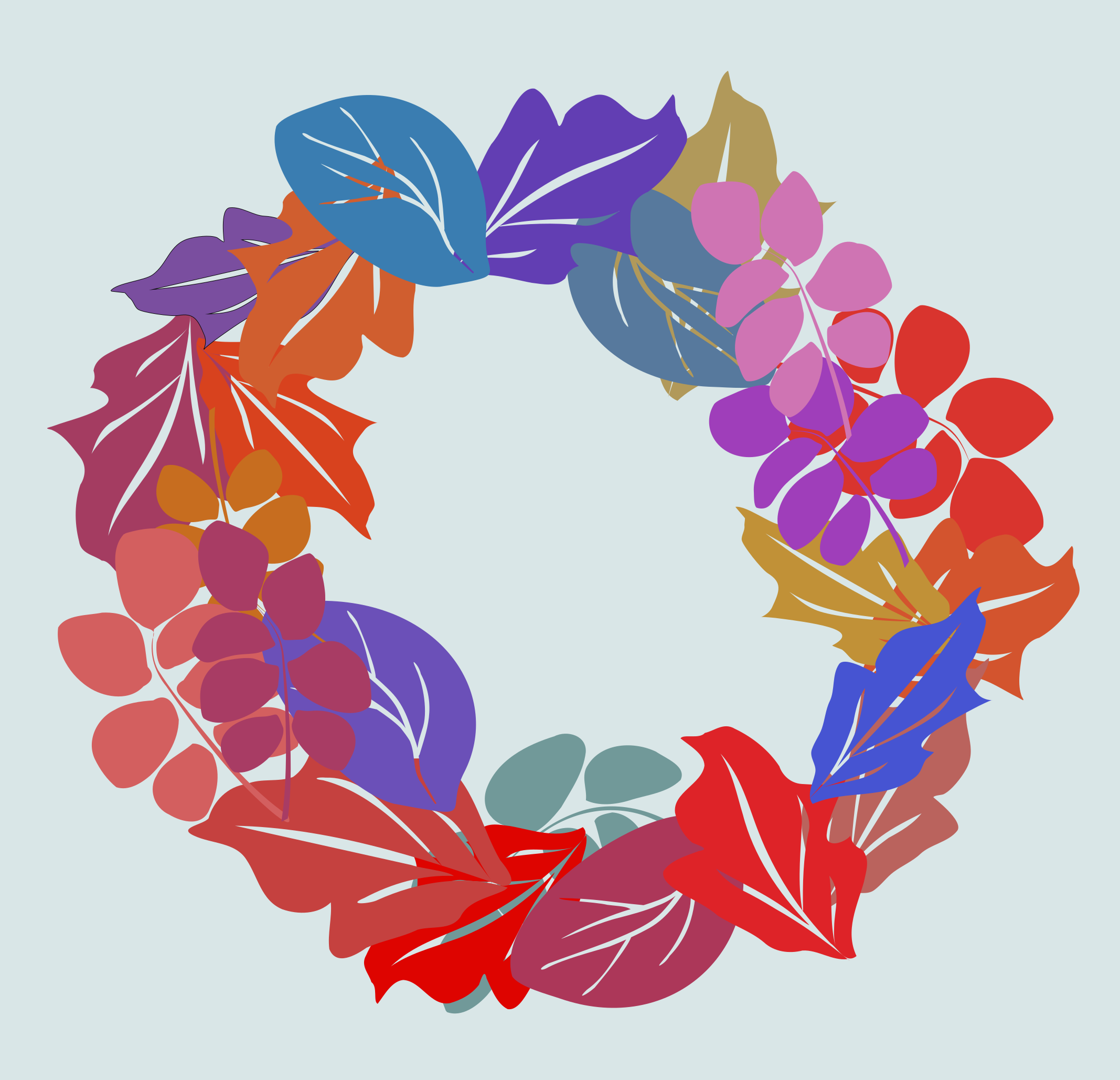 Fall Wreath - student project