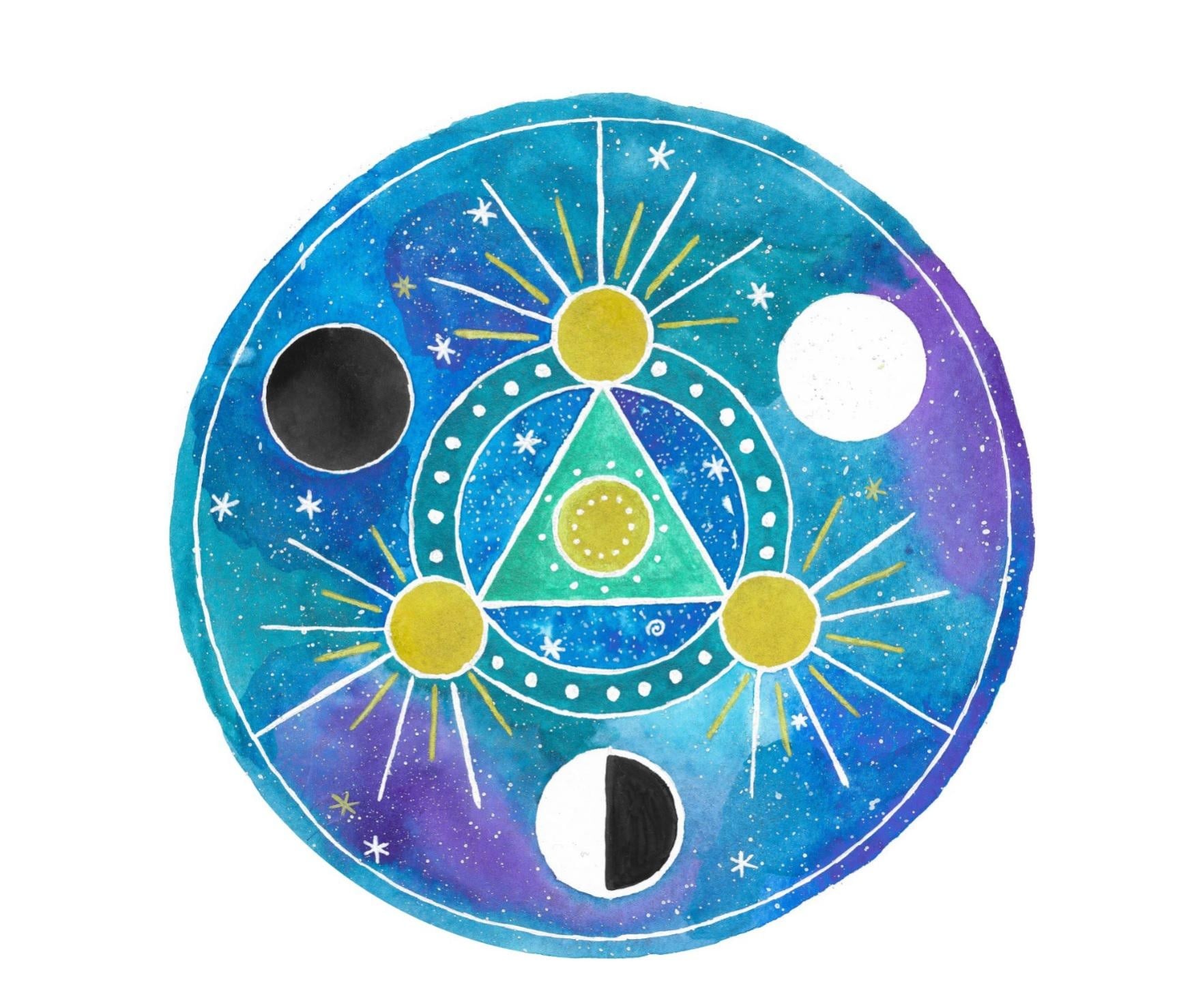 mandala inspirado - student project