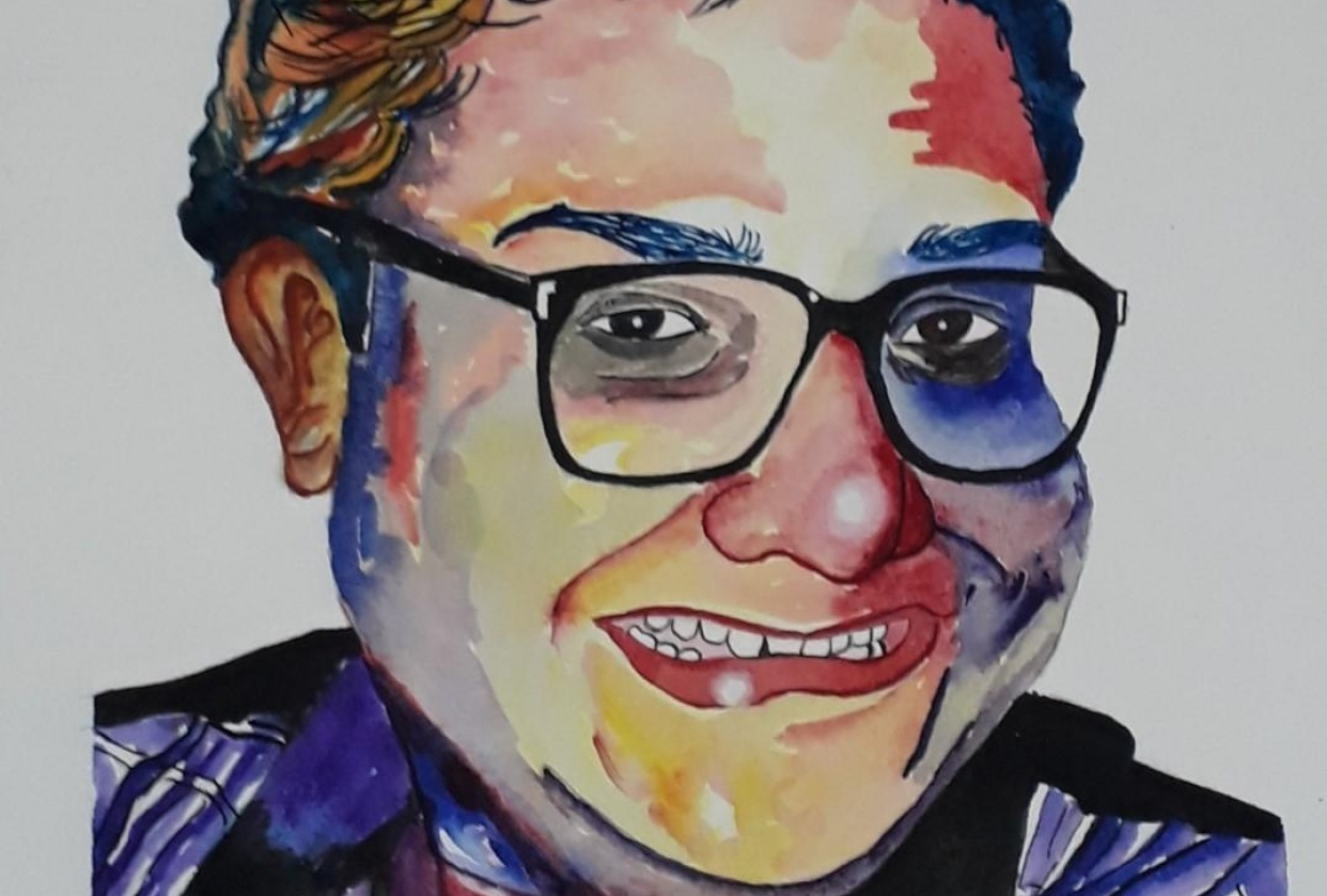 Portrait of a dear friend - student project
