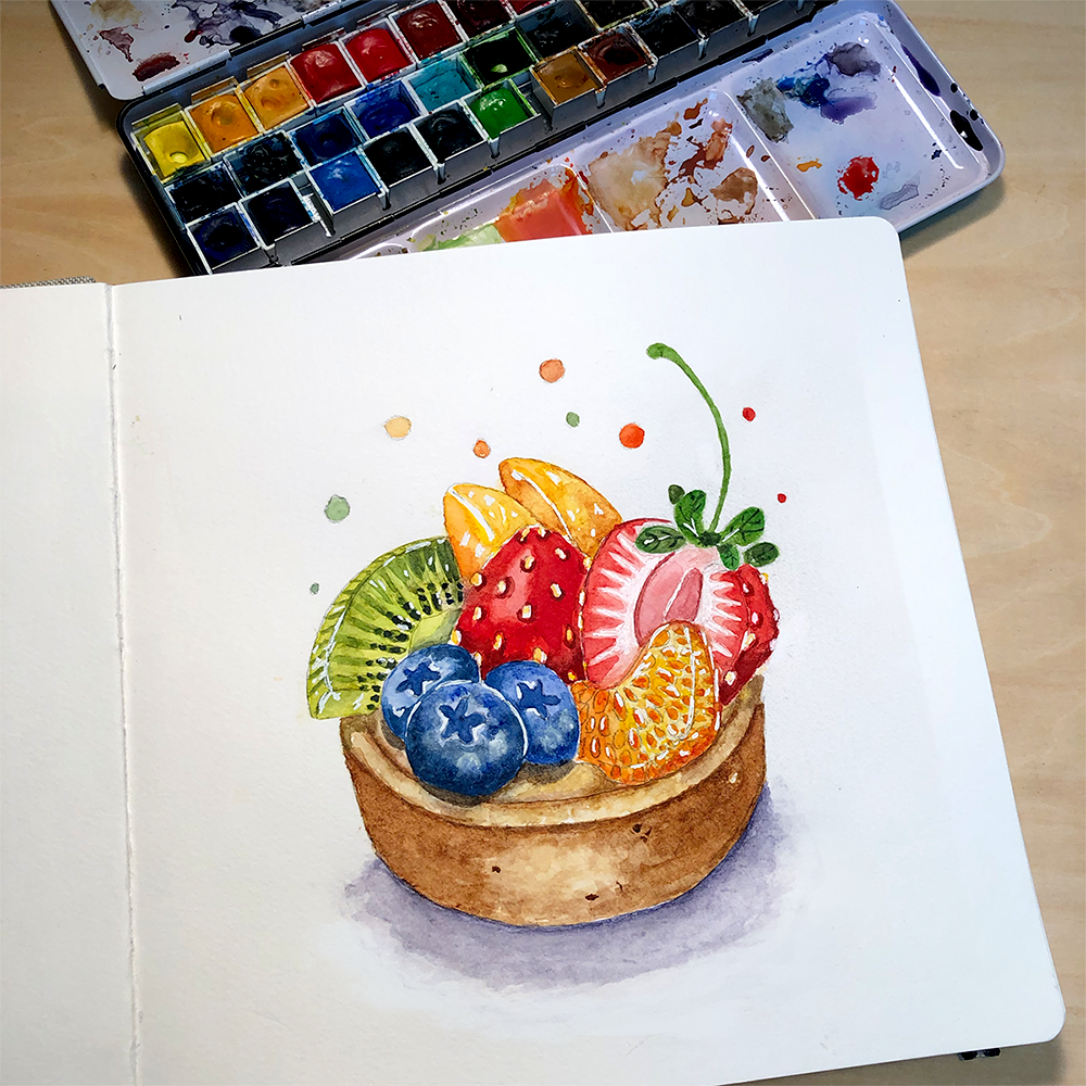 Fruit Tart - student project