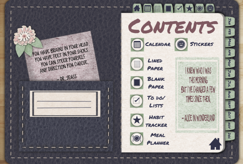 My digital planner project