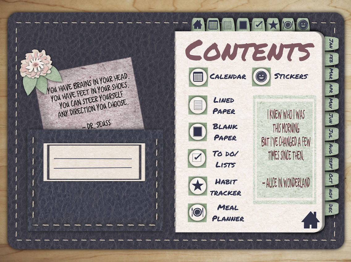 My digital planner project - student project