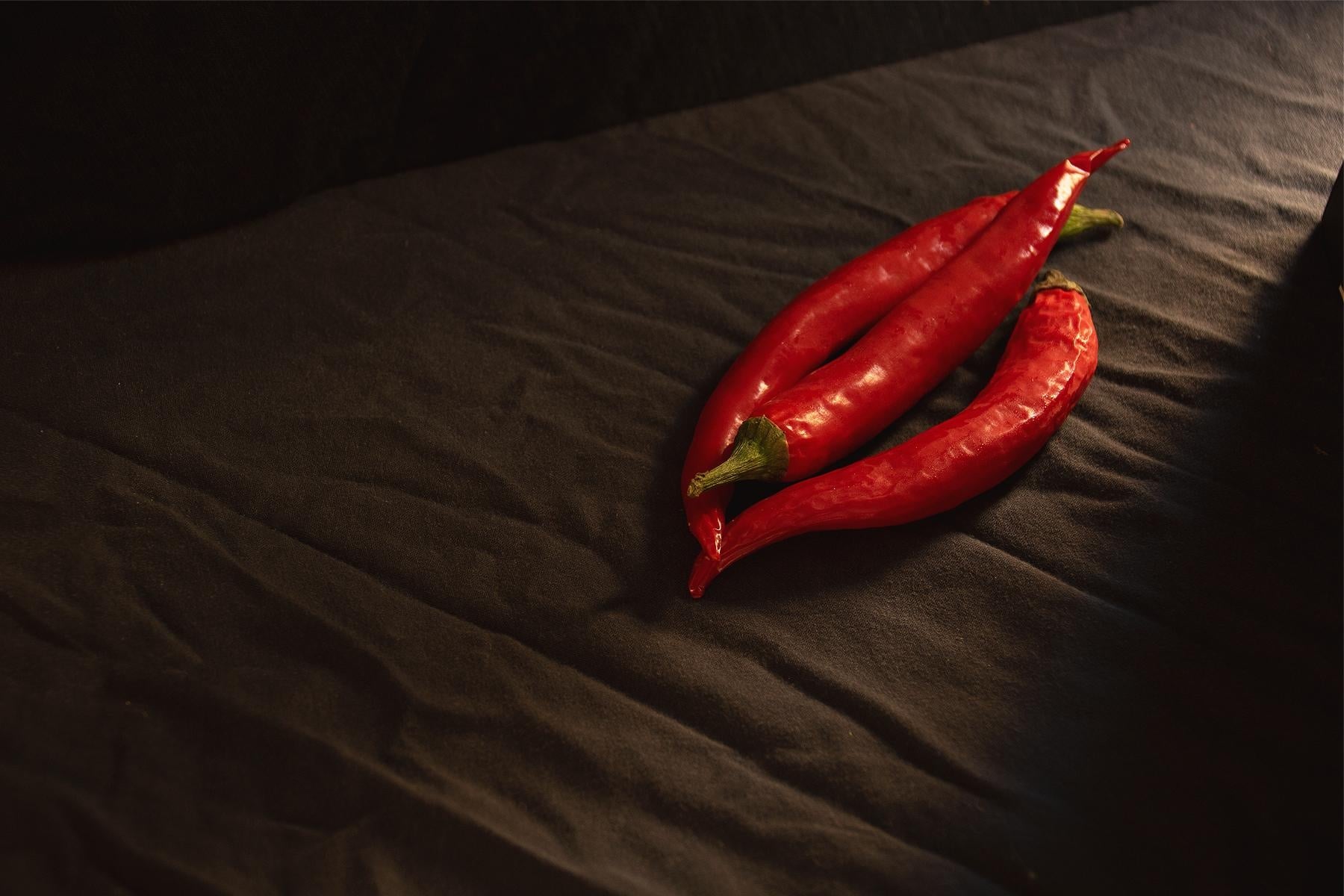Dark and Moody Hot Chili Pepper - student project