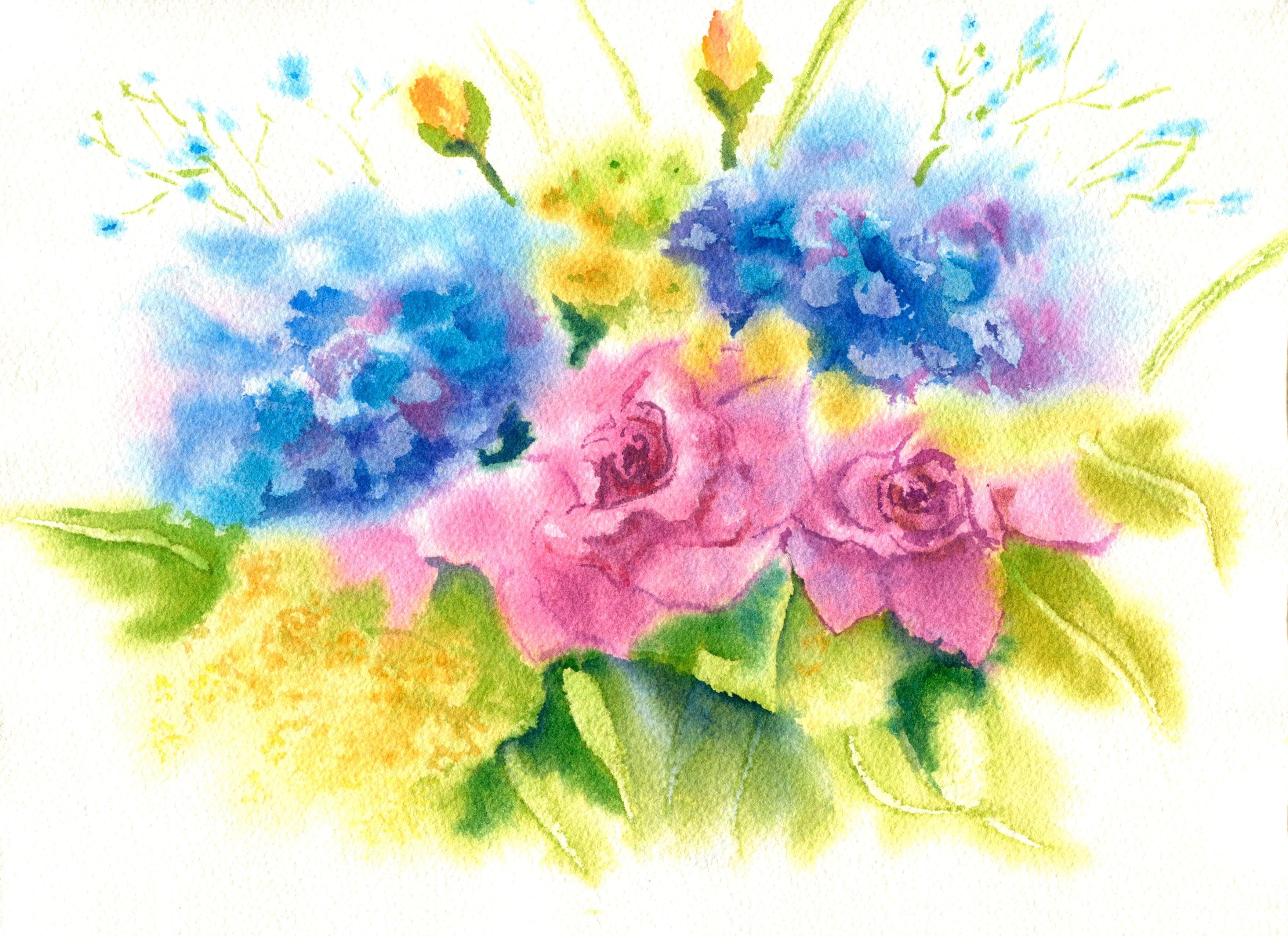 Flower bouquet - student project