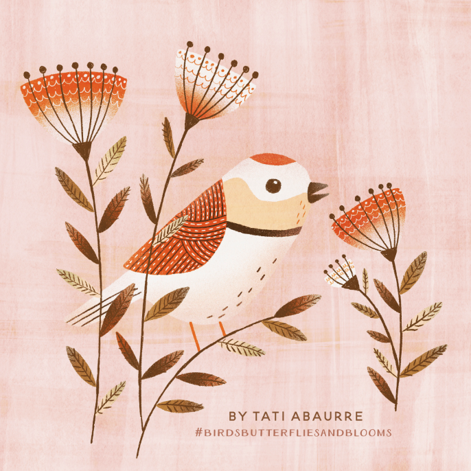 Textured Birdie - student project