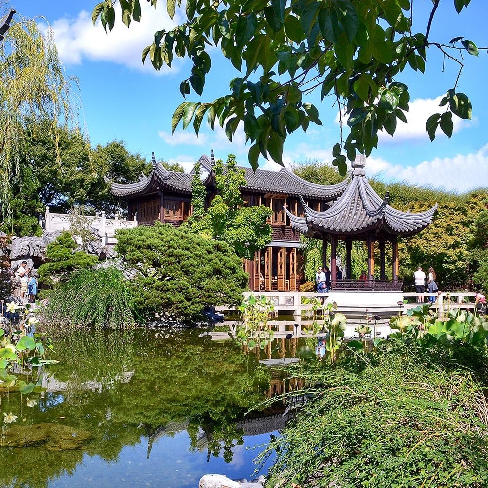 Chinese Gardens, Portland, OR. - student project