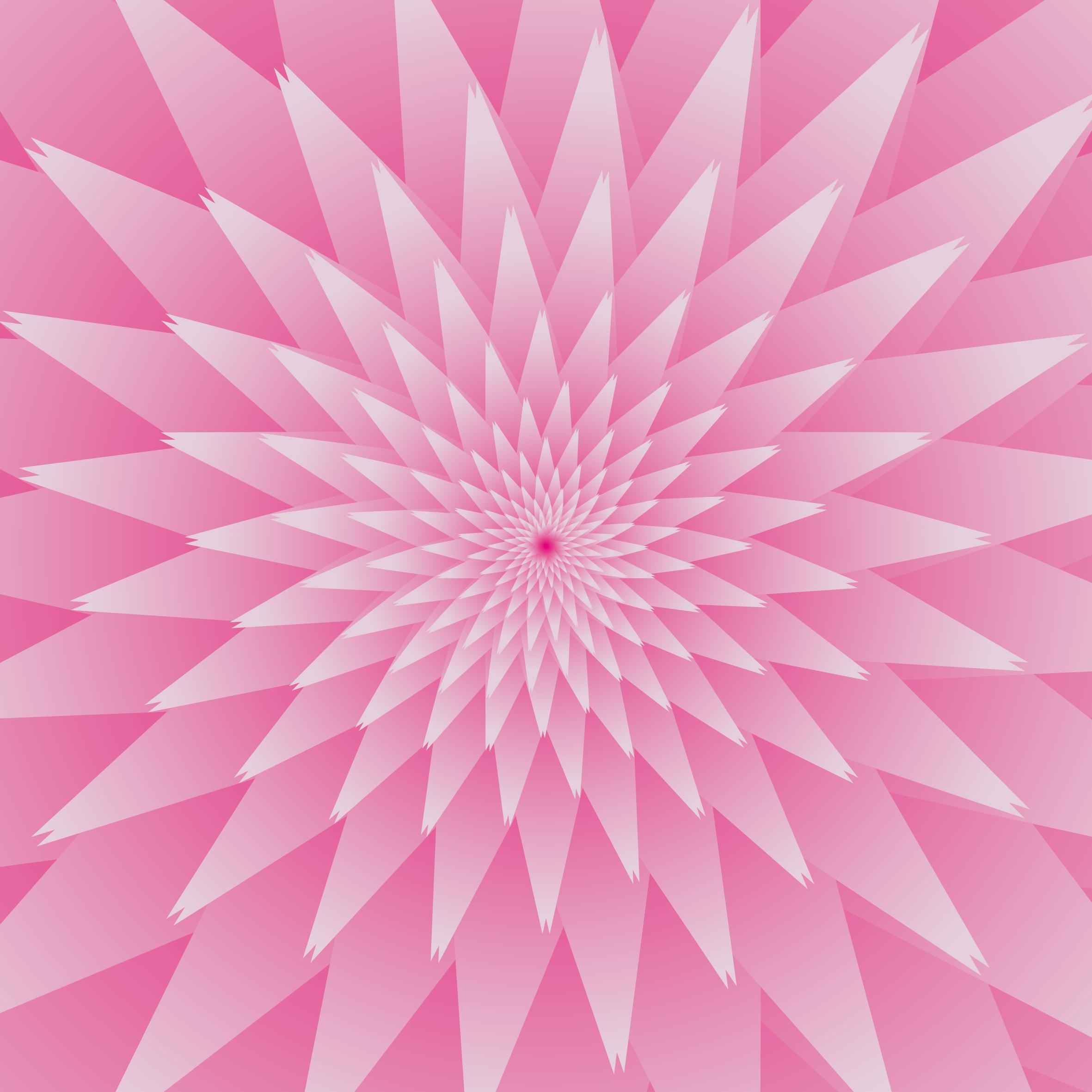 Pretty Pink Flower - student project