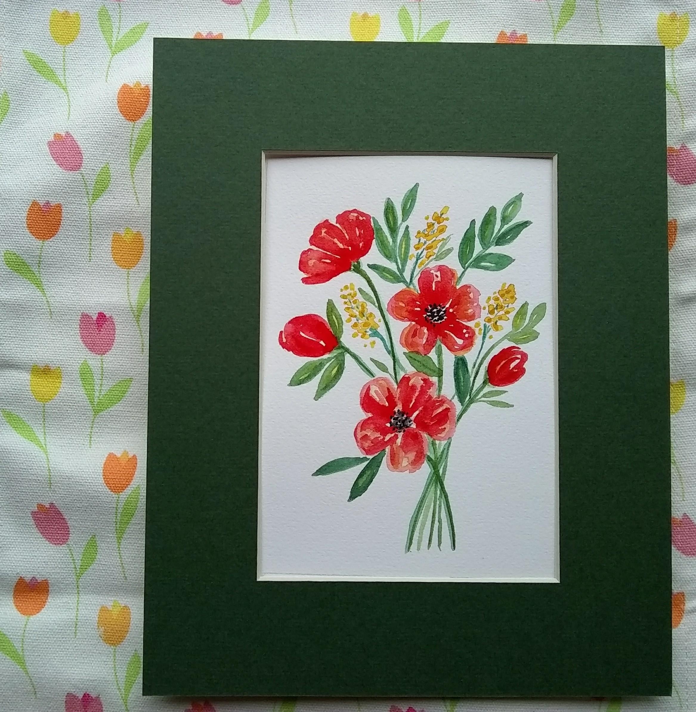 Loose florals - student project