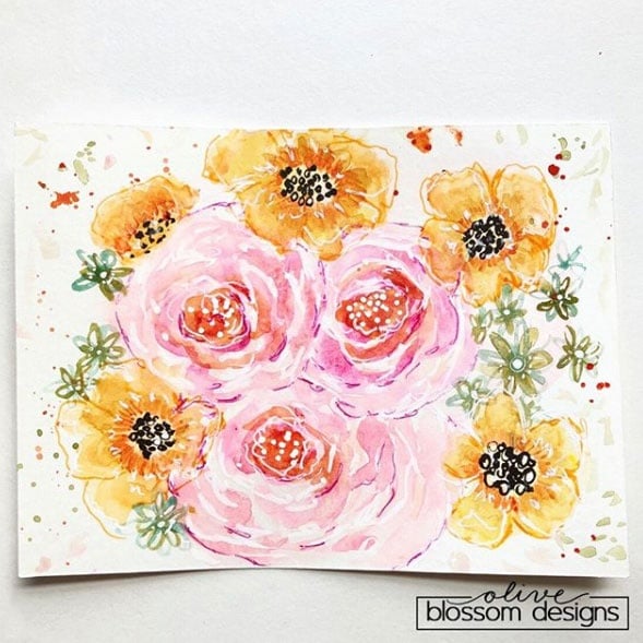 Fantasy Florals - student project