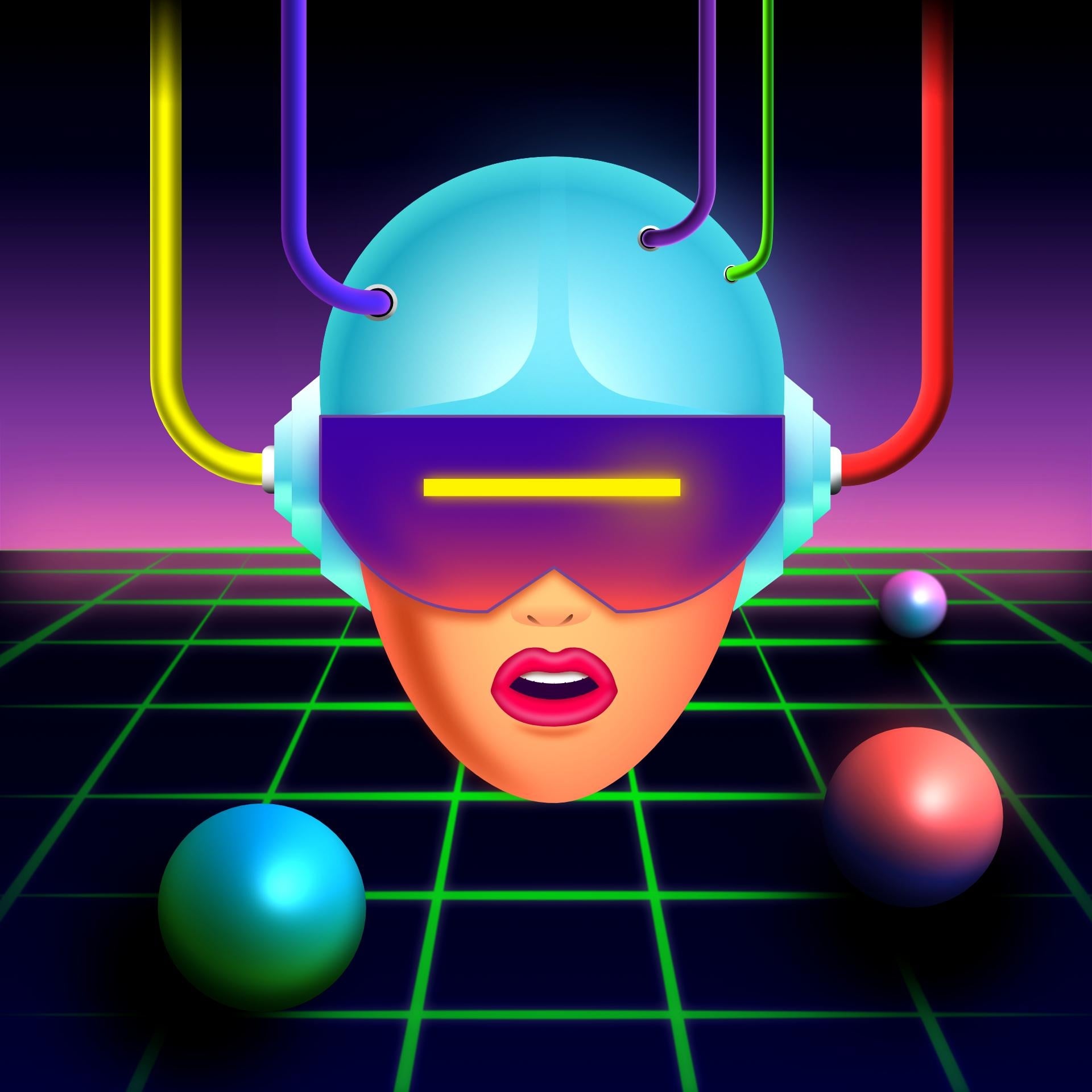 Helmet face - student project