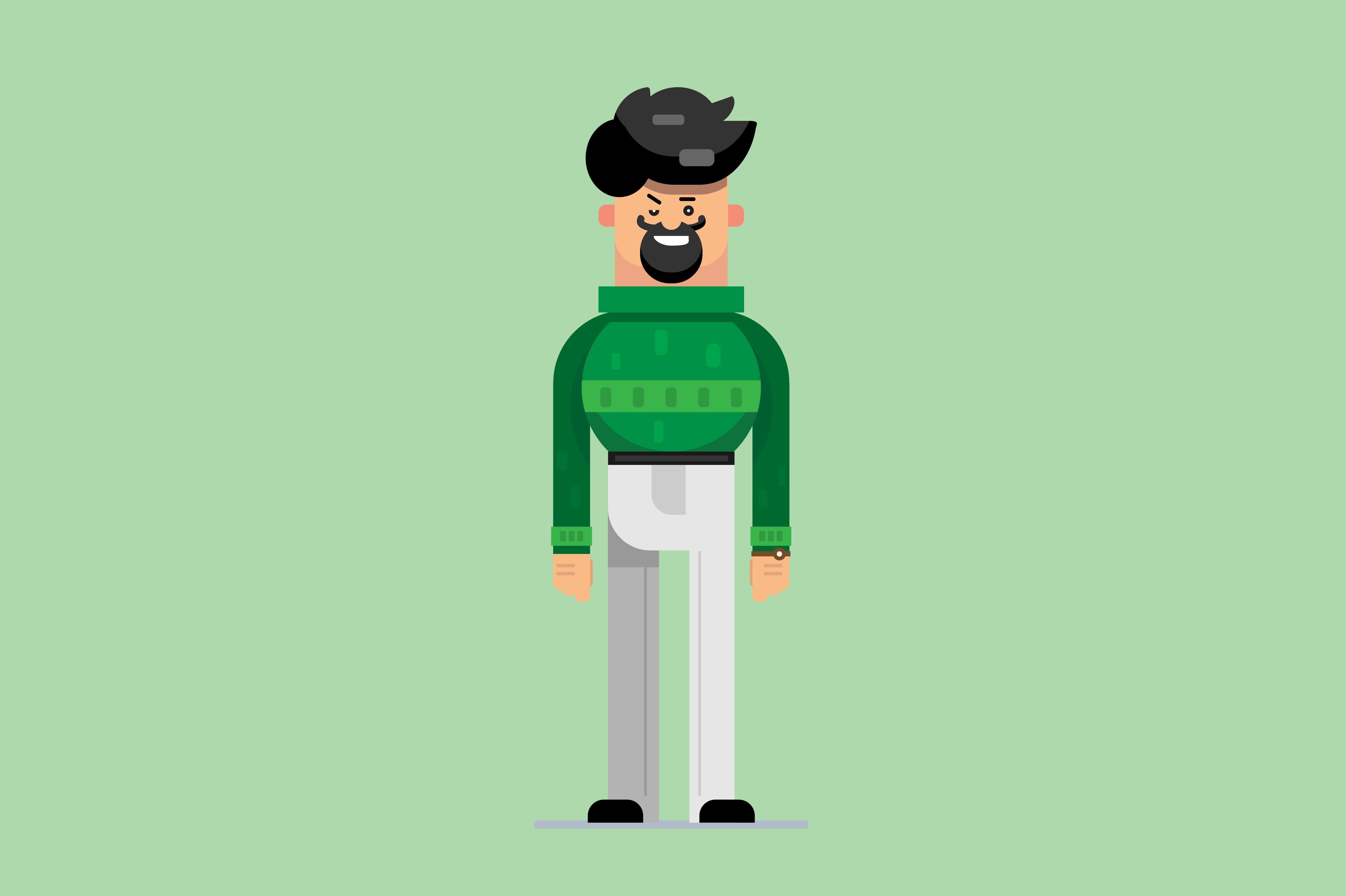 Digital Illustration: Flat Design Character in Adobe Illustrator | Mark  Rise | Skillshare
