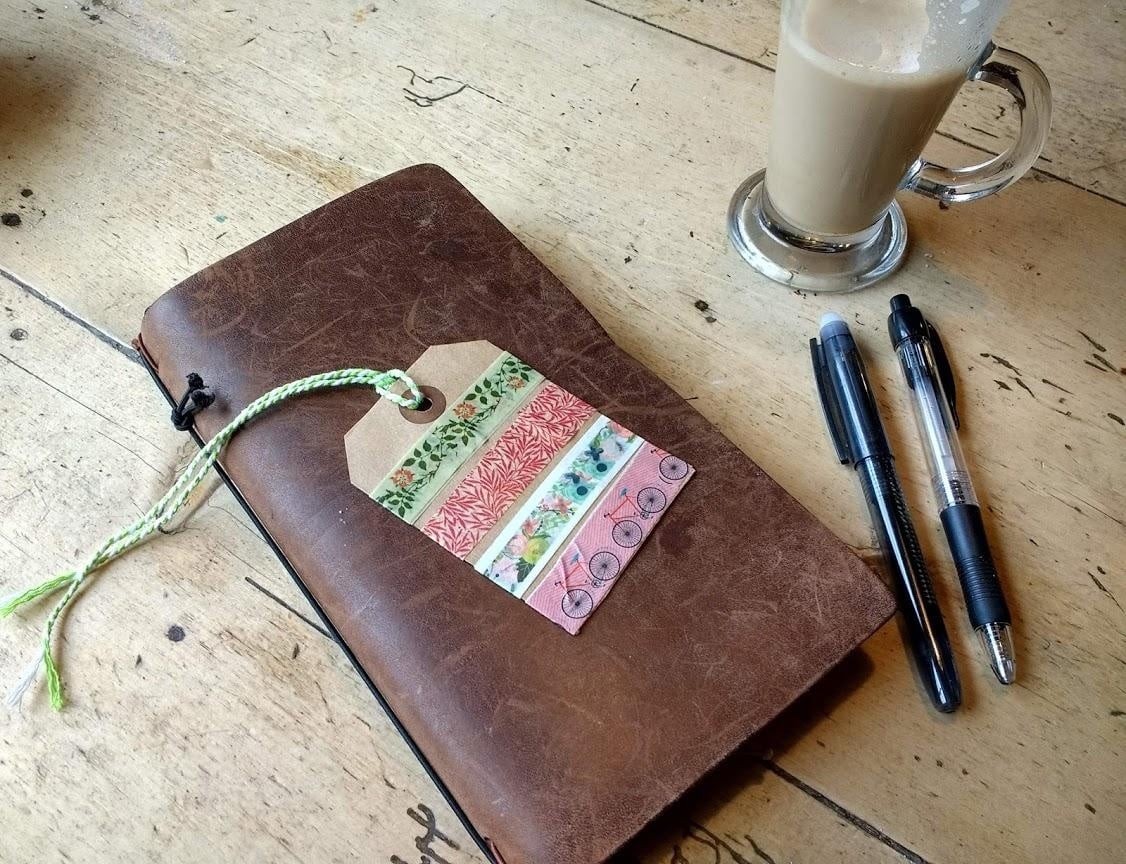 Day out - coffee and journaling - student project