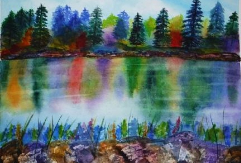Reflections in water