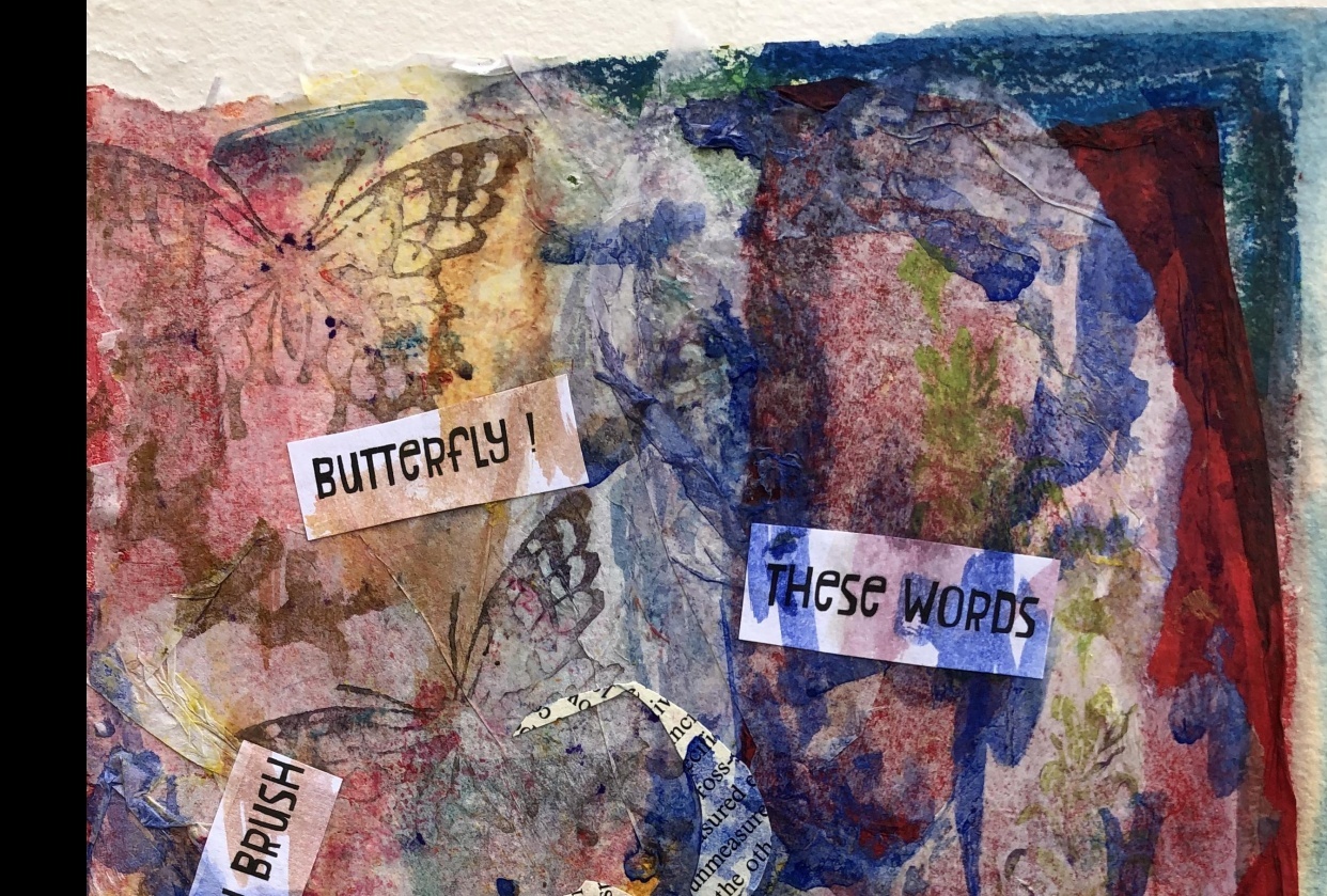 I'm not cut out to do collage.... - student project